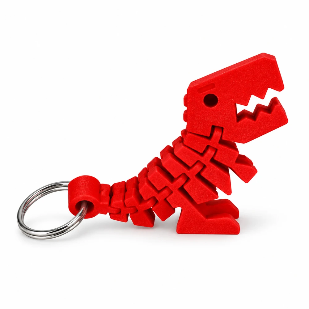 Dinosaur keychain